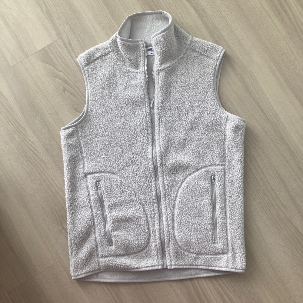Sherpa Vest Gray Small